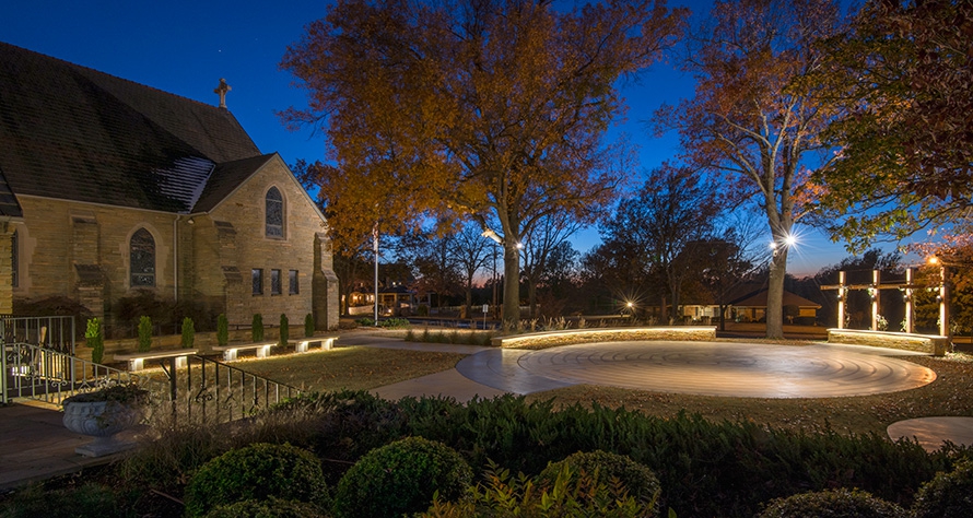 St. John's Episcopal Church Courtyard & Labyrinth St. John's Episcopal Church Courtyard & Labyrinth